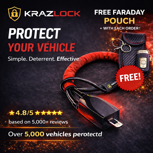 KraZlock Universal Steering Wheel Anti-Theft Lock