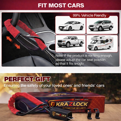 KraZlock Universal Steering Wheel Anti-Theft Lock