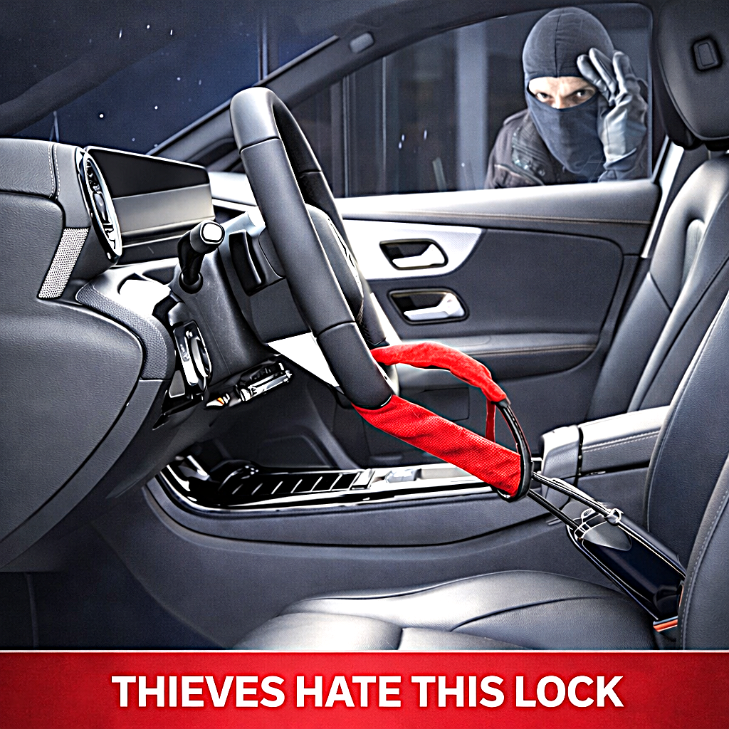 KraZlock Universal Steering Wheel Anti-Theft Lock